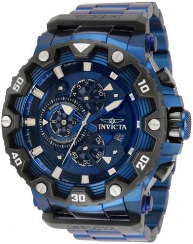 Invicta Specialty Herreklokke 35230 Blå/Stål Ø54 mm