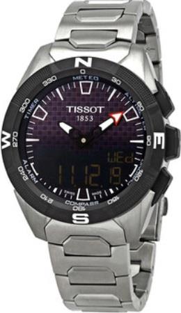 Tissot T-Touch Herreklokke T110.420.44.051.00 Sort/Titan Ø45 mm