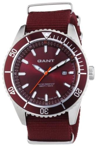 Gant Seabrook Herreklokke W70635 Rød/Stål Ø44 mm