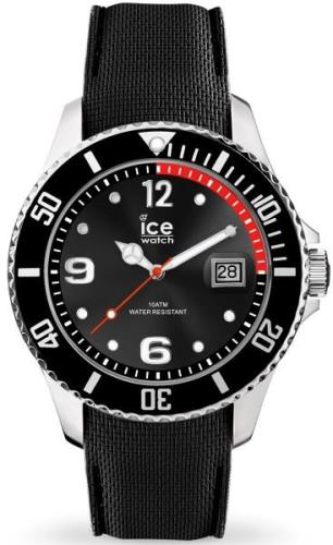 Ice Watch Ice Steel 015773 ICE steel - Black Sort/Gummi Ø44 mm