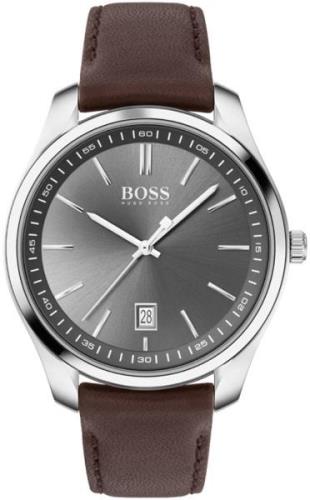 Hugo Boss 99999 Herreklokke 1513726 Grå/Lær Ø42 mm