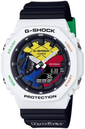 Casio G-Shock Herreklokke GAE-2100RC-1AER Flerfarget/Resinplast