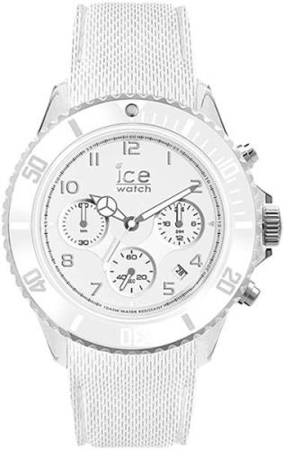 Ice Watch Herreklokke 014217 Hvit/Gummi Ø44 mm