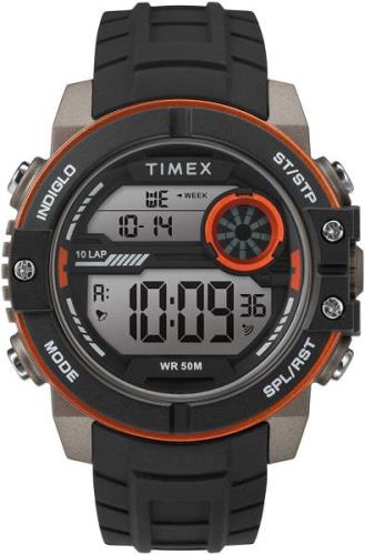 Timex Dgtl Herreklokke TW5M34700 LCD/Gummi Ø40 mm