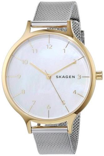 Skagen Anita Dameklokke SKW2702 Hvit/Stål Ø36 mm