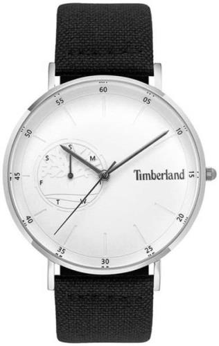 Timberland 99999 Herreklokke TBL15489JS04 Hvit/Lær Ø41 mm