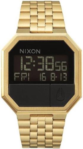 Nixon 99999 Herreklokke A158-502-00 LCD/Gulltonet stål