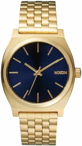 Nixon The Time Teller A045-1931-00 Blå/Gulltonet stål Ø37 mm