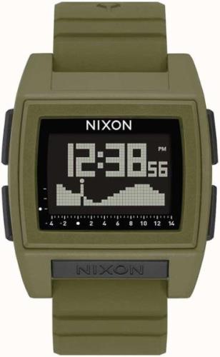 Nixon Base Herreklokke A1307-1085-00 LCD/Gummi