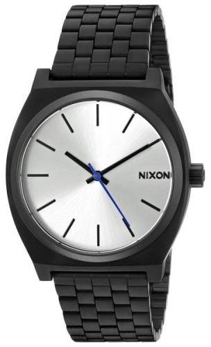 Nixon The Time Teller Herreklokke A045180-00 Sølvfarget/Stål