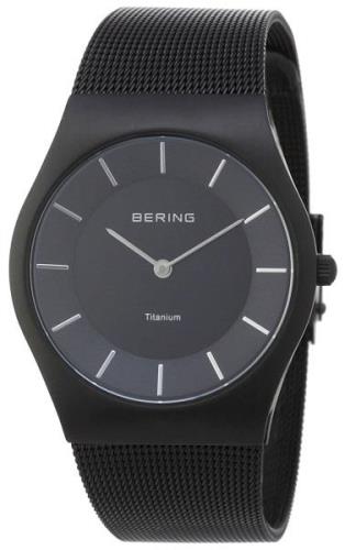 Bering Titanium Herreklokke 11935-222 Sort/Titan Ø35 mm