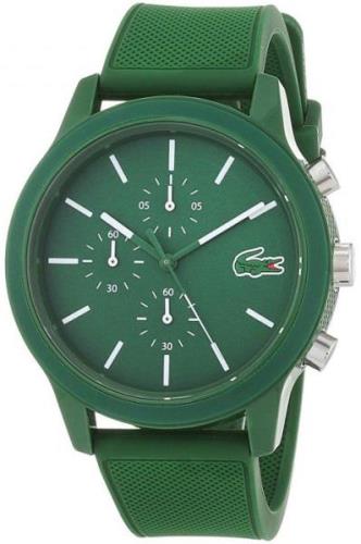 Lacoste 99999 Herreklokke 2010973 Grønn/Gummi Ø44 mm