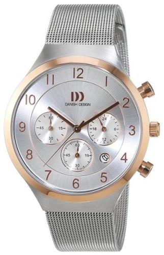 Danish Design Sport Herreklokke 3314480 Sølvfarget/Stål Ø41 mm