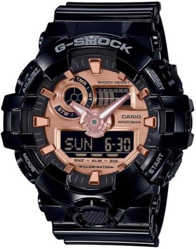 Casio G-Shock Herreklokke GA-700MMC-1AER LCD/Resinplast Ø53.4 mm