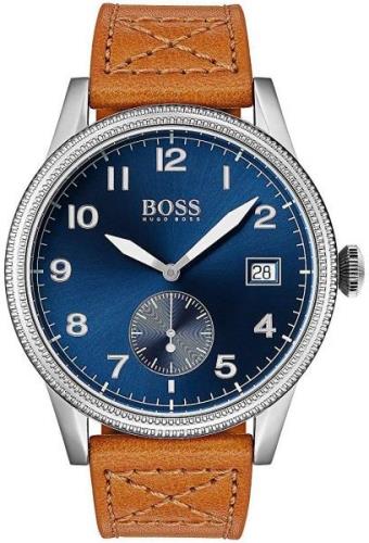 Hugo Boss 99999 Herreklokke 1513668 Blå/Lær Ø44 mm