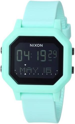 Nixon 99999 Dameklokke A12102930-00 LCD/Gummi