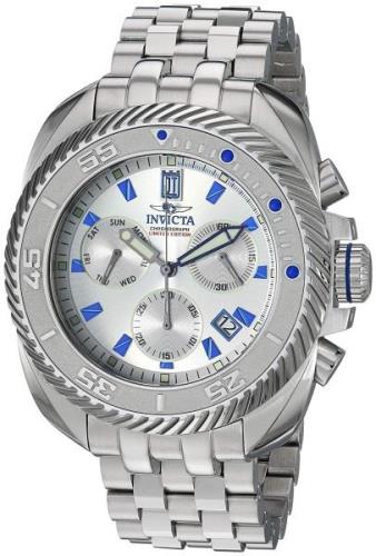 Invicta Jason Taylor Herreklokke 26419 Sølvfarget/Stål Ø50 mm