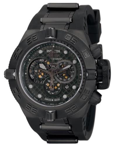 Invicta Subaqua 4 Herreklokke 6582 Sort/Gummi Ø50 mm