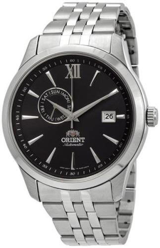 Orient Contemporary Herreklokke FAL00002B0 Sort/Stål Ø43 mm