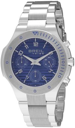 Breil Tribe Herreklokke EW0441 Blå/Stål Ø40 mm