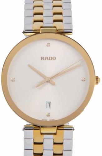 Rado Florence Herreklokke R48868723 Sølvfarget/Gulltonet stål Ø38