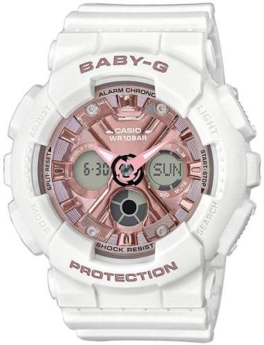 Casio Baby-G Dameklokke BA-130-7A1ER LCD/Resinplast Ø43.3 mm