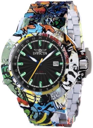 Invicta Subaqua Herreklokke 36747 Sort/Stål Ø50 mm