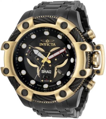 Invicta Shaq Herreklokke 33657 Sort/Stål Ø58 mm