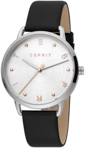 Esprit 99999 Dameklokke ES1L173L0015 Sølvfarget/Lær Ø36 mm