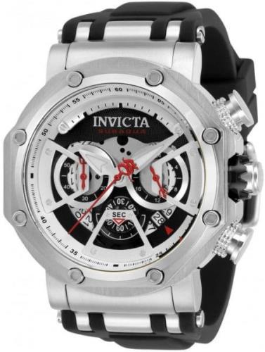 Invicta 99999 Herreklokke 32188 Sort/Gummi Ø48 mm