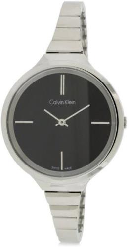 Calvin Klein Lively Dameklokke K4U23121 Sort/Stål Ø34 mm