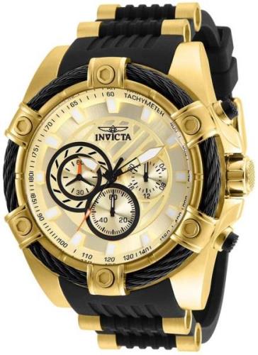 Invicta 99999 Herreklokke 25526 Gulltonet/Gulltonet stål Ø52 mm