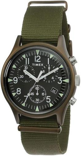 Timex Mk1 Herreklokke TW2R67800 Grønn/Tekstil Ø40 mm