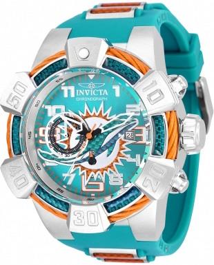 Invicta Nfl Herreklokke 35787 Turkis/Carbon Ø52 mm