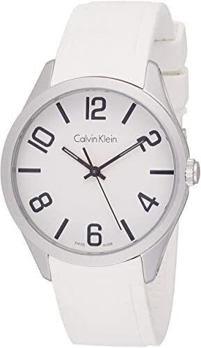 Calvin Klein Color Herreklokke K5E511K2 Hvit/Gummi Ø40 mm