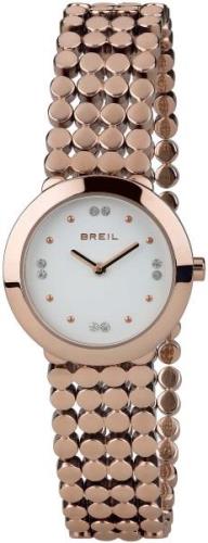 Breil 99999 Dameklokke TW1767 Hvit/Rose-gulltonet stål Ø28 mm