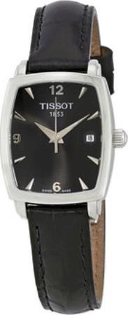 Tissot T-Classic Dameklokke T057.910.16.057.00 Sort/Lær Ø24.5 mm