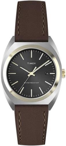 Timex Milano XL Herreklokke TW2U15800D7 Sort/Lær Ø38 mm