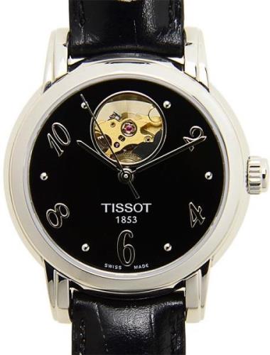 Tissot Dameklokke T050.207.16.057.00 Sort/Lær Ø35 mm