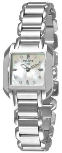 Tissot Dameklokke T02.1.285.74 Hvit/Stål Ø20 mm