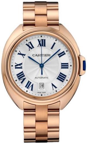 Cartier Cle De Cartier Dameklokke WGCL0020 Sølvfarget/18 karat rosé