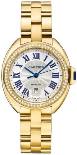 Cartier Cle De Cartier Dameklokke WJCL0004 Sølvfarget/18 karat gult