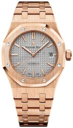 Audemars Piguet Royal Oak Dameklokke 15450OR.OO.1256OR.01 Grå/18