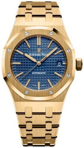 Audemars Piguet Royal Oak Dameklokke 15450BA.OO.1256BA.02 Blå/18