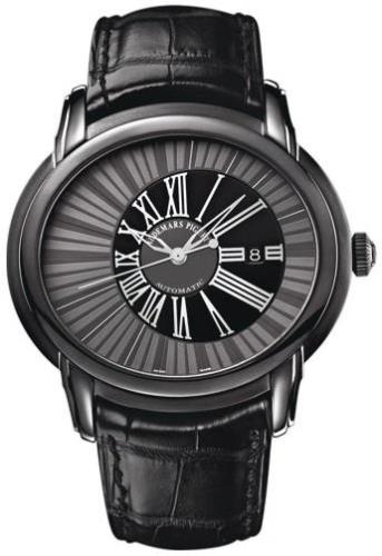 Audemars Piguet Millenary Herreklokke 15161SN.OO.D002CR.01 Sort/Lær