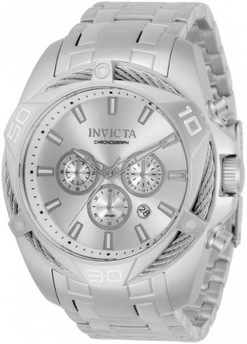 Invicta 99999 Herreklokke 34117 Sølvfarget/Stål Ø50 mm