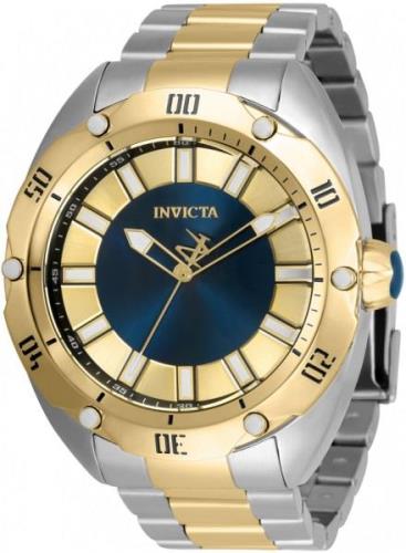 Invicta 99999 Herreklokke 33765 Flerfarget/Gulltonet stål Ø50 mm