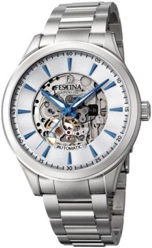 Festina Herreklokke F20536-1 Sølvfarget/Stål Ø43 mm