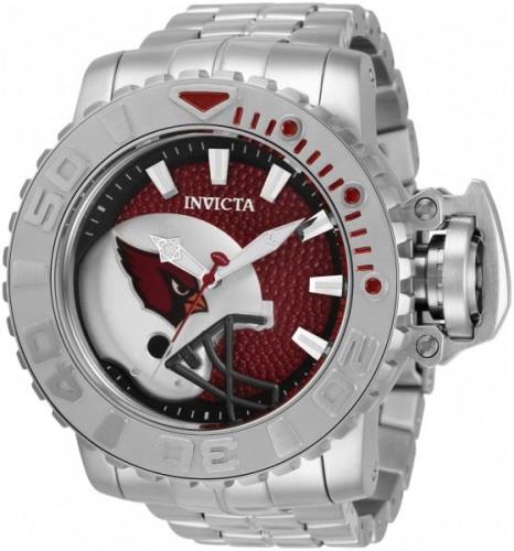 Invicta 99999 Herreklokke 32995 Rød/Stål Ø58 mm