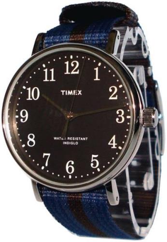Timex Fairfield ABT544 Sort/Tekstil Ø37 mm
